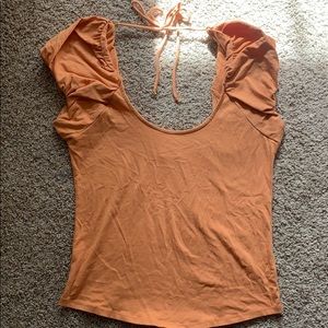 Free people short sleeve top